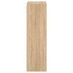 vidaXL Meuble TV mural chêne sonoma 40 5x30x102 cm bois d'ingénierie