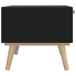 vidaXL Table basse avec tiroirs 80x40x35 5 cm bois d'ingénierie