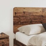 vidaXL Tête de lit Bois Ancien 150 cm Bois d'ingénierie
