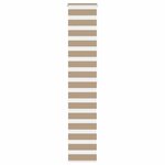 vidaXL Store zèbre marron sable largeur du tissu 40 9 cm polyester