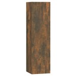 vidaXL Ensemble de meubles TV 5 Pièces Chêne fumé Bois d'ingénierie