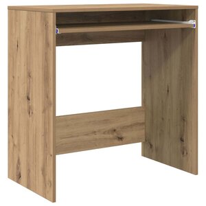 vidaXL Bureau chêne artisanal 77 5 x 43 x 79 cm Bois d'ingénierie