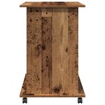 vidaXL Bureau d'ordinateur vieux bois 80x50x75 cm bois d'ingénierie