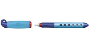 Stylo plume Educatif Scribolino Droitier Bleu FABER-CASTELL