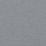 vidaXL Ensemble de canapés 2 Pièces avec coussins Gris clair Tissu