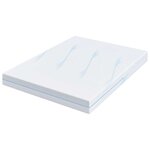 vidaXL Matelas Blanc 140 x 190 cm Mousse