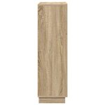 vidaXL Bureau Chêne sonoma 71 5 x 31 5 x 106 5 cm Bois d'ingénierie