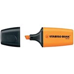 Surligneur BOSS MINI Pointe biseautée Orange x 3 STABILO
