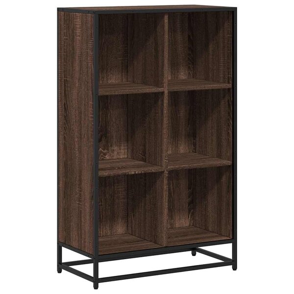 vidaXL Bibliothèque chêne marron 65 5x33x107 5 cm bois d'ingénierie