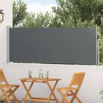 vidaXL Store latéral rétractable 500 x 100 cm Polyester Rectangulaire