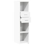 vidaXL Buffet haut blanc 30x42 5x124 cm bois d'ingénierie