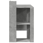 vidaXL Bureau gris béton 103 5x56 5x94 cm bois d'ingénierie