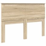 vidaXL Tête de lit Chêne Sonoma 140 cm Bois d'ingénierie