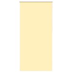 vidaXL Store enrouleur occultant jaune largeur du tissu 85 7 cm