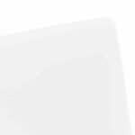 vidaXL Chaises de Salle à Manger avec Roues avec des roues 2 Pièces Blanc