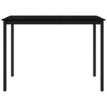 vidaXL Table de salle à manger / Table de repas Bois d'ingénierie