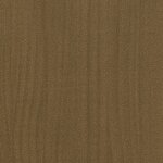 vidaXL Jardinière Marron miel 70x31x70 cm Bois de pin massif