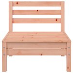 vidaXL Canapé de jardin sans accoudoirs bois massif douglas