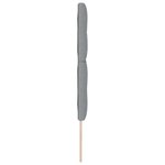 vidaXL Tête de lit LED avec bandes LED Gris clair 144 cm tissu