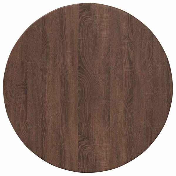 vidaXL Plateau de table Chêne marron 60 x 60 x 1.5 cm