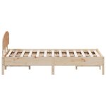 vidaXL Cadre de lit sans matelas 140x200 cm bois massif de pin