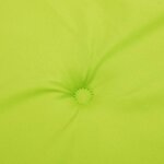 vidaXL Coussin de banc de jardin vert brillant 200x50x4cm tissu oxford