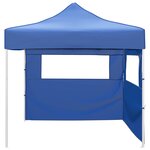 vidaXL Tente de fête 291 x 291 x 315 cm Bleu Tissu Oxford