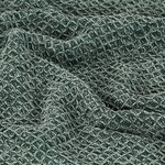 vidaXL Couverture Coton 160 x 210 cm Vert foncé