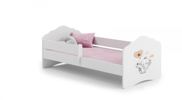 Lit enfant FALA BAR 160x80 Elephant avec matelas