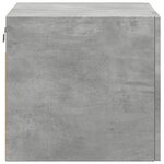 vidaXL Armoire murale gris béton 50x42 5x40 cm bois d'ingénierie