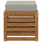 vidaXL Banc de Jardin Bois d'Acacia Massif Naturel