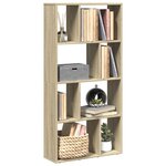 vidaXL Bibliothèque chêne sonoma 60x20x120 5 cm bois d'ingénierie