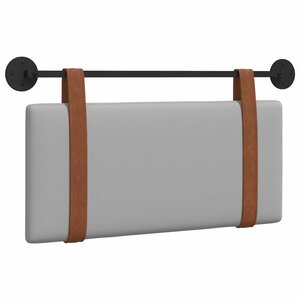 vidaXL Tête de lit suspendue Gris nuage PU antique