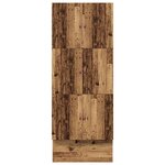 vidaXL Cadre de lit de rangement en vieux bois 75x190 cm