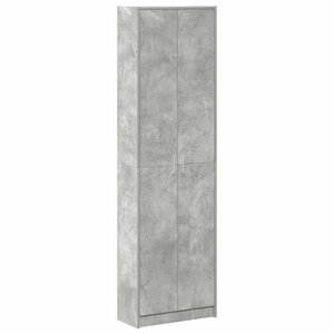 vidaXL Armoire Gris béton 55 x 25 x 189 cm Bois d'ingénierie