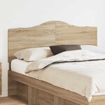 vidaXL Tête de lit Chêne Sonoma 140 cm Bois d'ingénierie