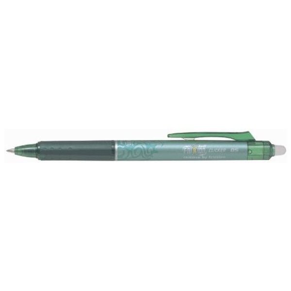 Stylo roller rétractable Frixion Ball Clicker 0 7 Vert PILOT