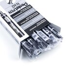 Marqueur permanent N60 corps alu pointe biseautée Noir x 12 PENTEL