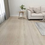 vidaXL Dalles de plancher autoadhésives 20 Pièces PVC 1 86 m² beige