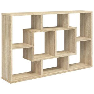 vidaXL Étagère murale Chêne Sonoma 85x16x52 5 cm Bois d'ingénierie