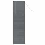 vidaXL Store de Fenêtre Gris foncé 80 x 130 cm Aluminium