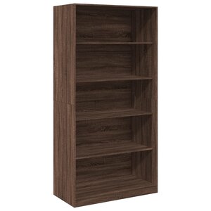 vidaXL Garde-robe chêne marron 100x50x200 cm bois d'ingénierie