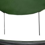 vidaXL Tente de camping 2 personnes vert imperméable