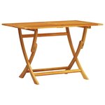 vidaXL Ensemble de salle à manger de jardin 7 pièces en bois massif d'acacia