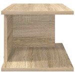 vidaXL Table de chevet 2 Pièces Chêne Sonoma 40 x 30 x 25 cm