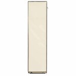 vidaXL Armoire avec compartiments et barres Crème 150x45x175 cm Tissu