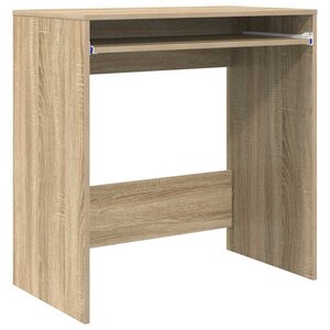 vidaXL Bureau Chêne sonoma 77 5 x 43 x 79 cm Bois d'ingénierie