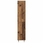 vidaXL Haut Armoire Bois Ancien 69 5 x 34 x 90 cm Bois d'ingénierie