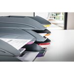 Lot de 5 corbeilles à courrier VARICOLOR Gris Anthracite DURABLE