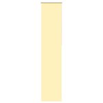 vidaXL Store enrouleur occultant jaune largeur du tissu 35 7 cm